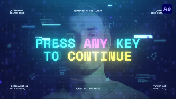 Digital Scan Titles Pack Titles template preview