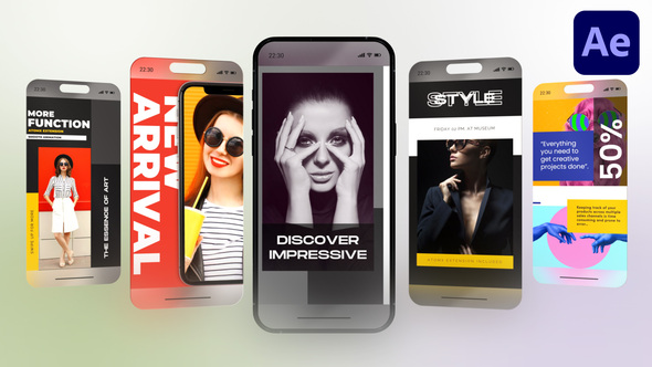 Instagram 01 Elements template preview