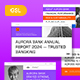 White Orange Purple Bank Annual Report Google Slides Presentation 