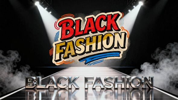 Black Fashion Style – Minimalist & Bold Aesthetic Pack AE broadcast-packages template preview