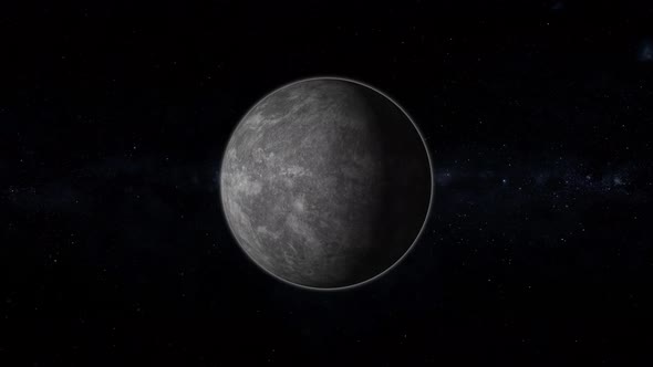 planet mercury animation. Vd 1146