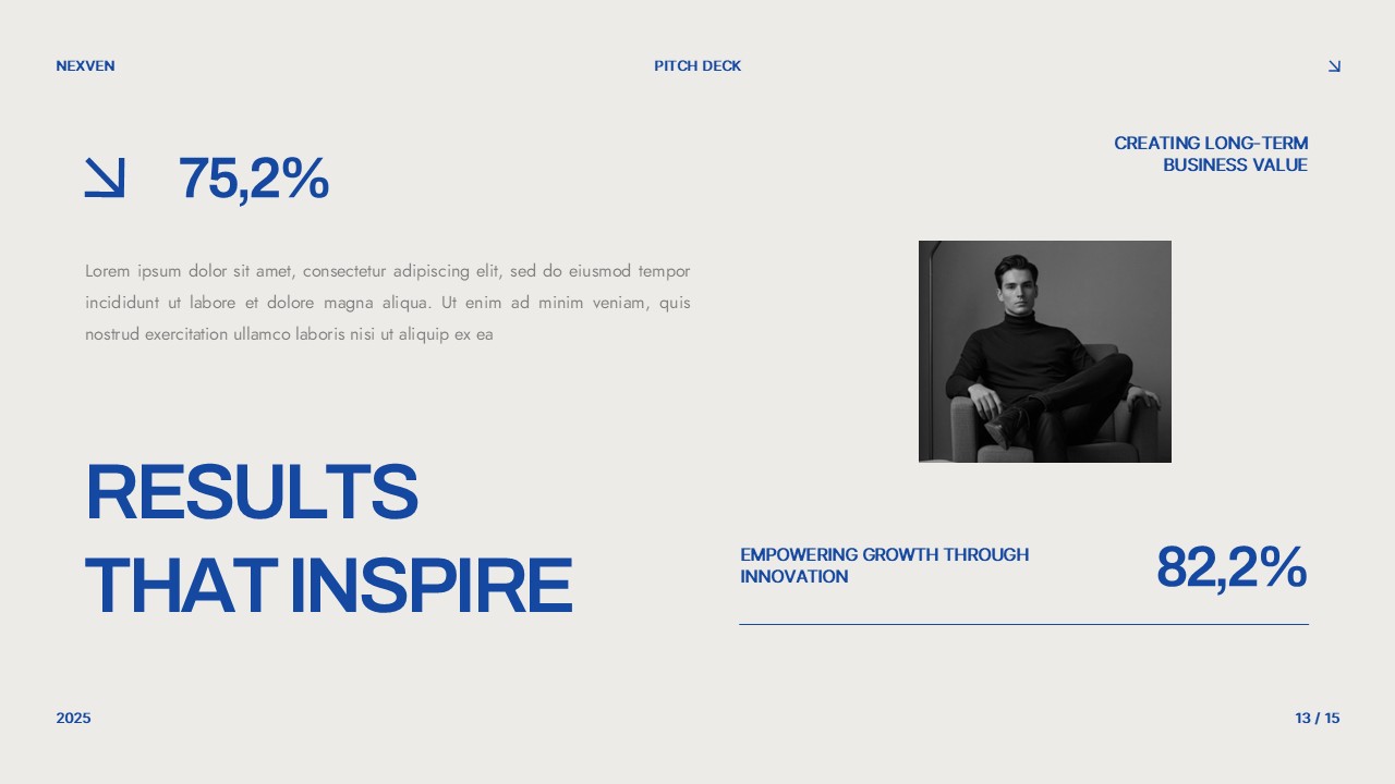 Nexven Pitch Deck Keynote Template, Presentation Templates | GraphicRiver