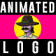 Animated Character Logo Animated Character Logo - VideoHive Item for Sale