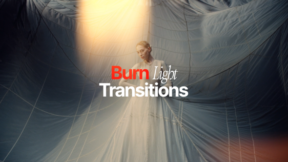 Burn Light Transitions Elements template preview