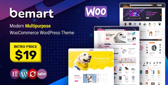 Bemart – Modern Multipurpose WooCommerce WordPress Theme