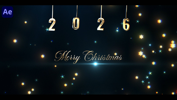 Christmas Titles Titles template preview