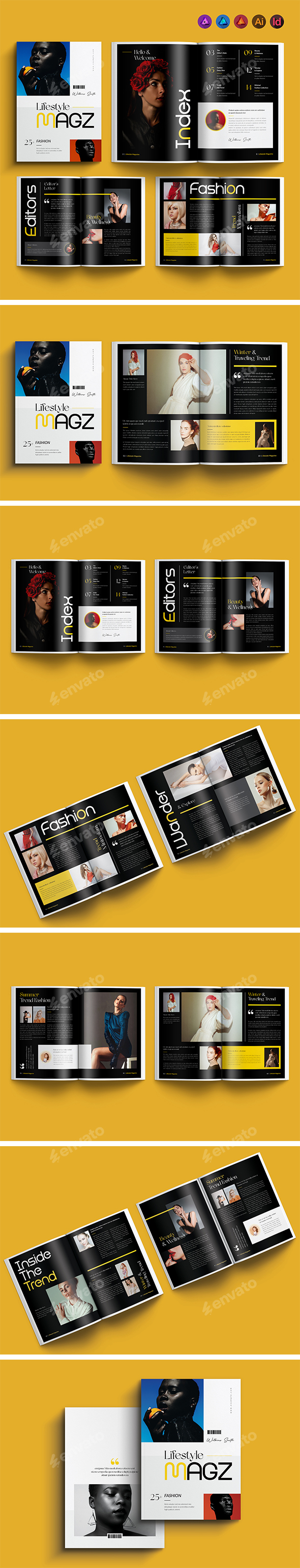 Lifestyle Magazine Template