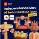 Indonesia Independence Day 3D Icon Pack 
