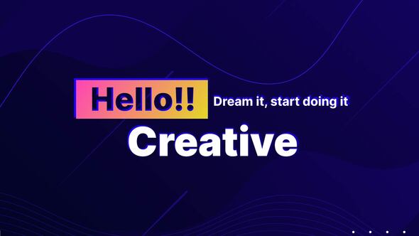 Text Animation Titles template preview