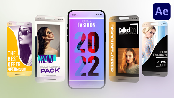 Instagram - Fashion 01 Elements template preview