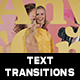 Text Transitions | Premiere Pro - VideoHive Item for Sale