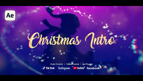 Christmas Intro Openers template preview