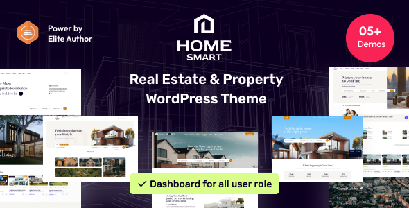 HomeSmart – Real Estate & Property WordPress Theme