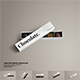 Long Rectangle Chocolate Truffle Box Mockup 
