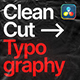 Clean Cut Typography | DR - VideoHive Item for Sale
