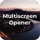 Split screen Opener | Creative Multiscreen Slideshow - VideoHive Item for Sale