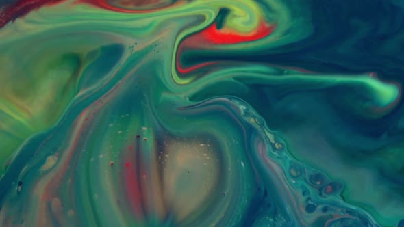 Abstract Paint Spreads And Swirling Texture 122