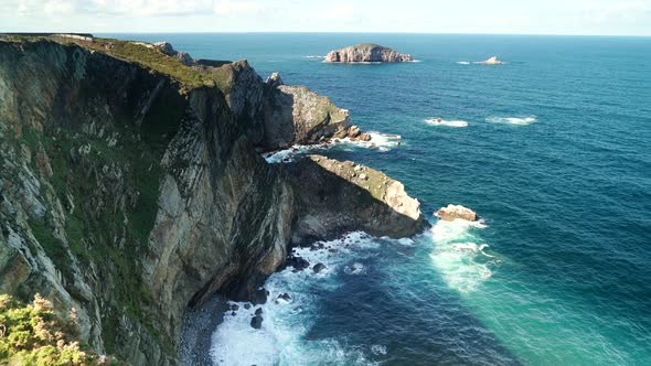 Coast at Cabo de Penas,Asturias Spain