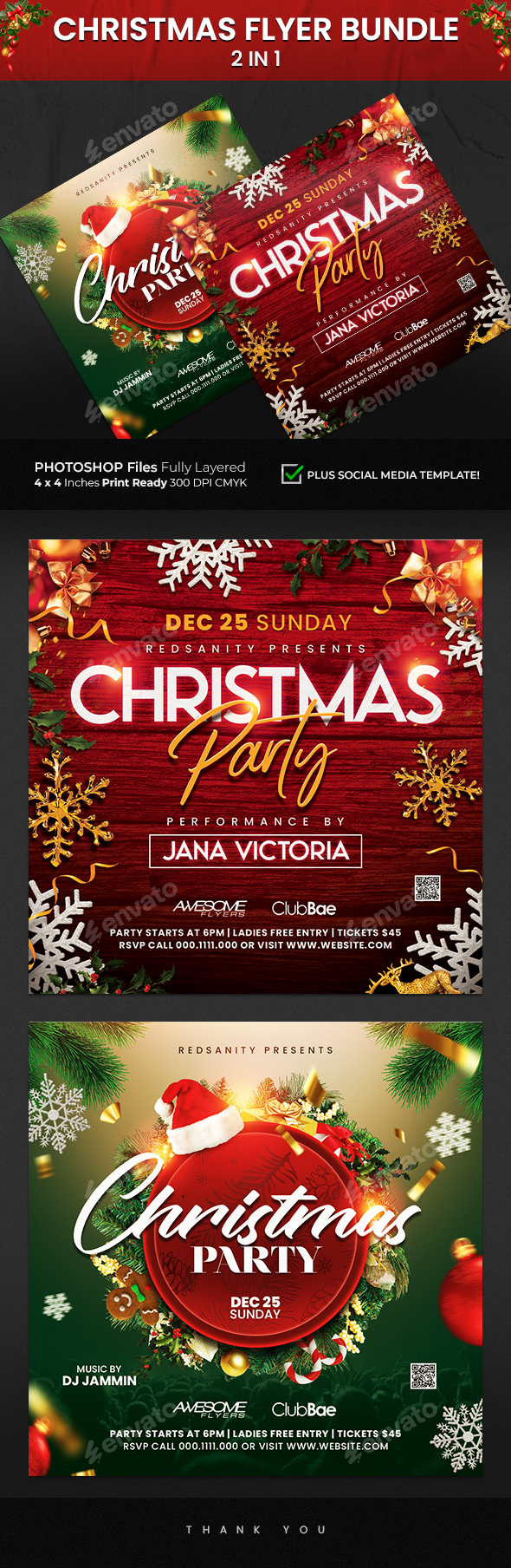 Christmas Flyer Bundle