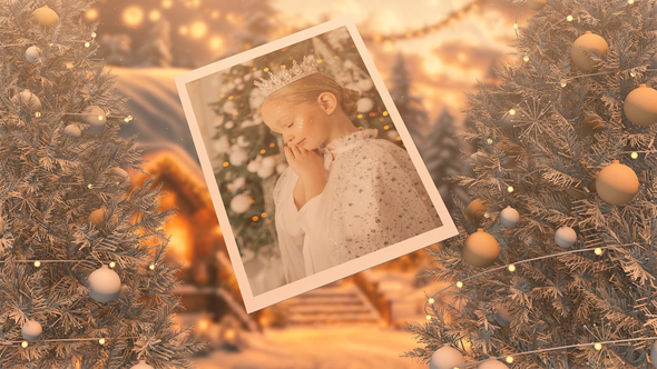 Christmas Slideshow Video Displays template preview