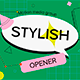 Stylish Typography Opener - VideoHive Item for Sale