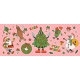 Vintage Christmas Sticker Collection with Cheerful 