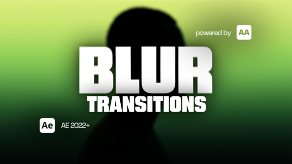 Blur Transitions Pack: Cinematic Soft Blur for After Effects Elements template preview