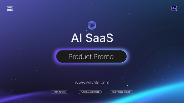 AI SaaS Product Promo Product Promo template preview
