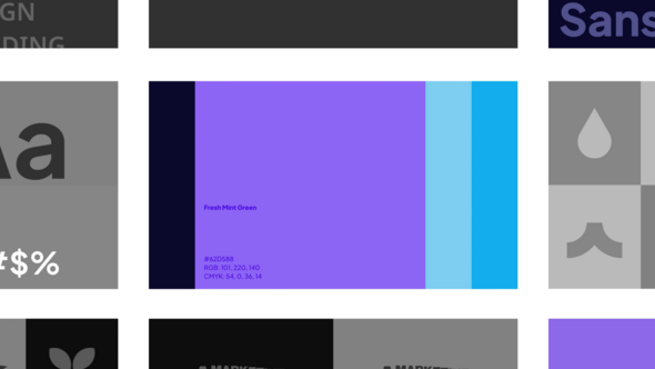 Brand Identity Reveal Product Promo template preview