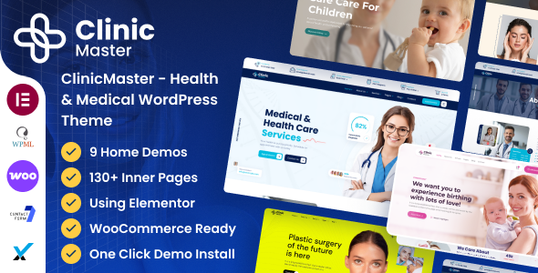 ClinicMaster - Health & Medical WordPress Theme by DexignZone | ThemeForest