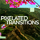 Abstract Pixel 8-bit Transitions | Davinci Resolve Macros - VideoHive Item for Sale