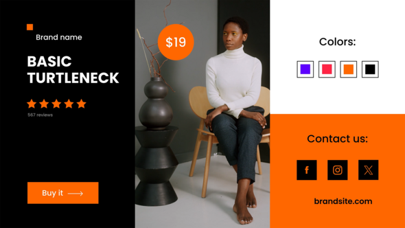 Fashion Shop Promo Openers template preview