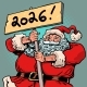 Santa Claus Holds 2026 