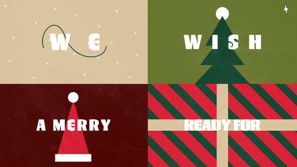 Minimal Christmas Opener Openers template preview