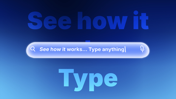 AI SaaS - Search Bar & Chat Elements template preview