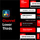Channel Lower Thirds | DR - VideoHive Item for Sale