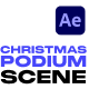 Christmas Product Podium | After Effects Template - VideoHive Item for Sale