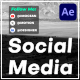 Titles with Social Media - VideoHive Item for Sale