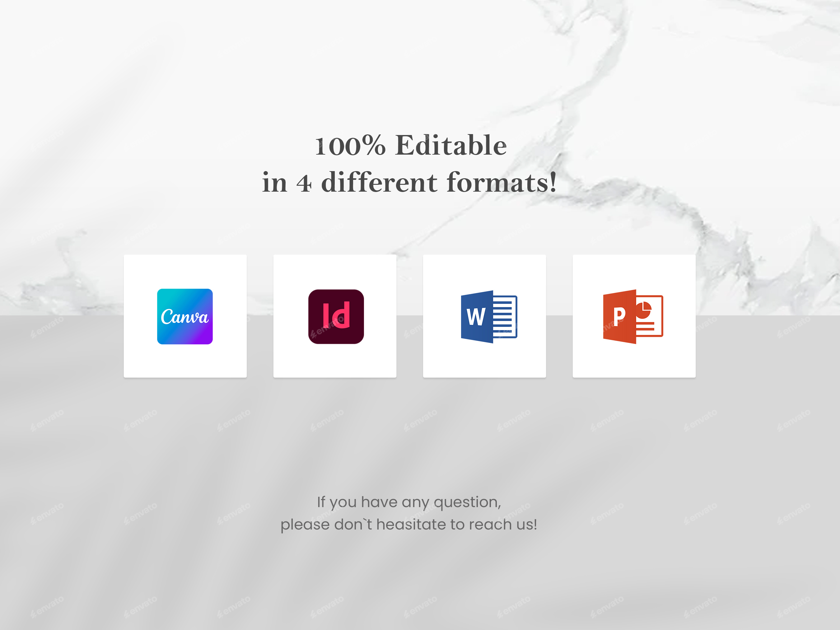 Corporate Business Proposal Template editable in Canva Word