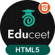 Educeet - University, Online Courses, School & Education HTML Template