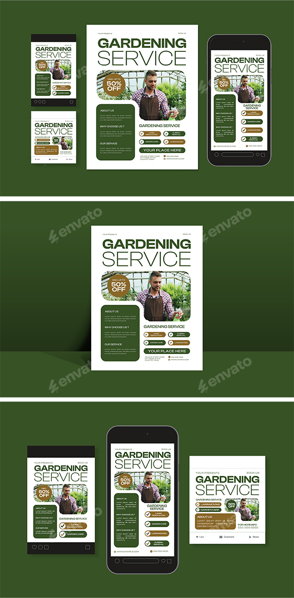 Gardening Service Flyer