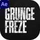 Grunge Freeze Frame - VideoHive Item for Sale