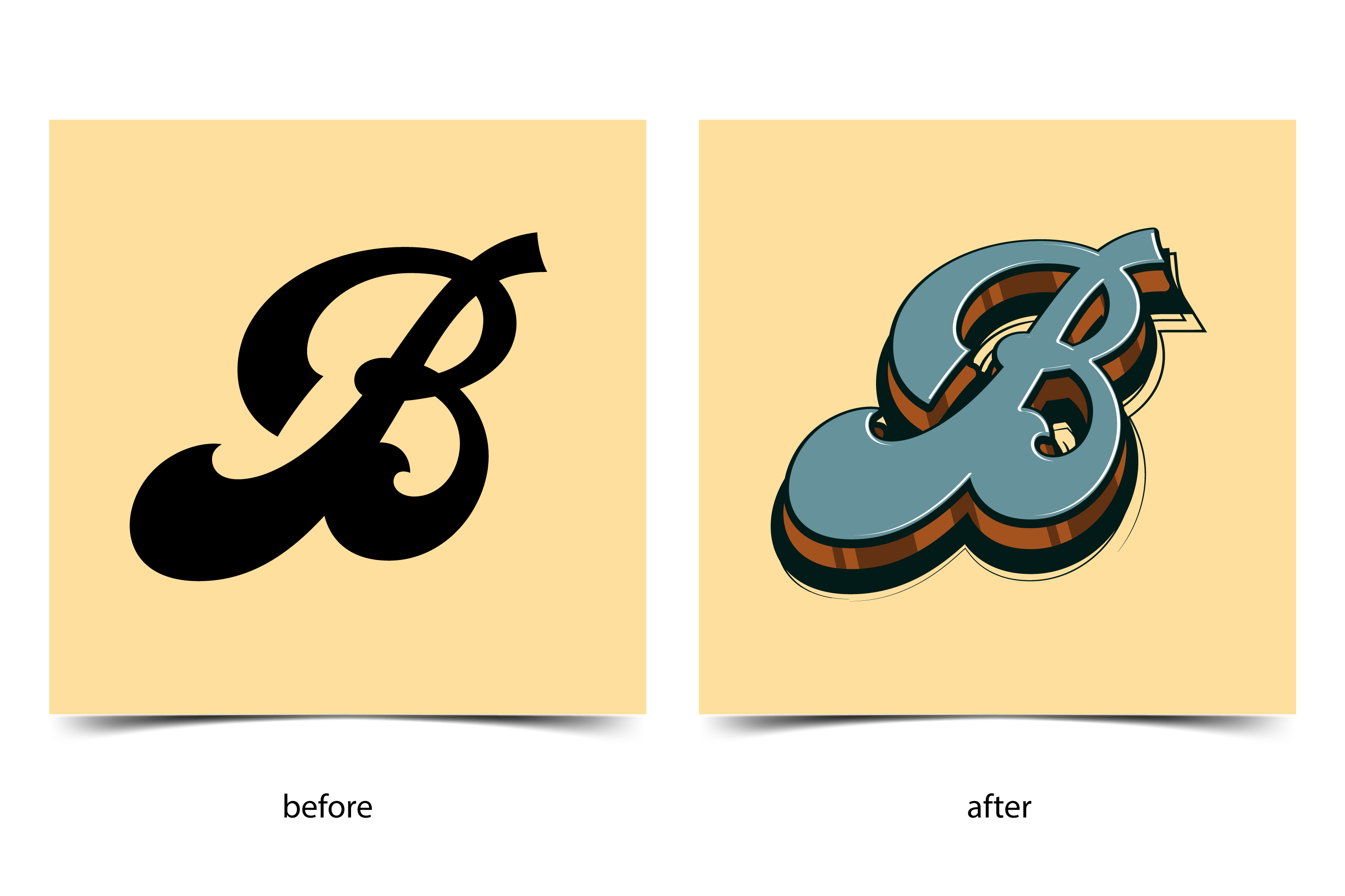 Hand draw Lettering Style Text Effects Editable, Add-ons | GraphicRiver