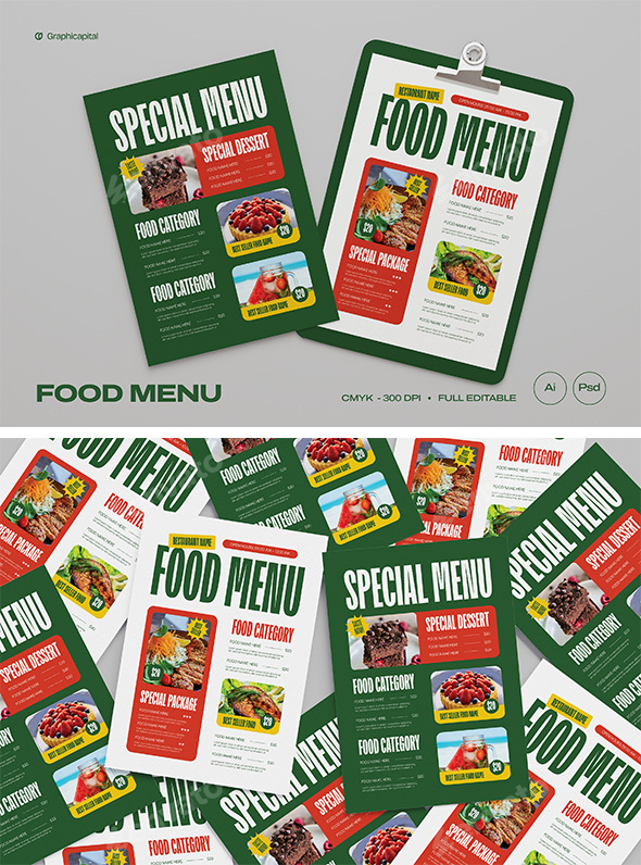 Restaurant Food Menu