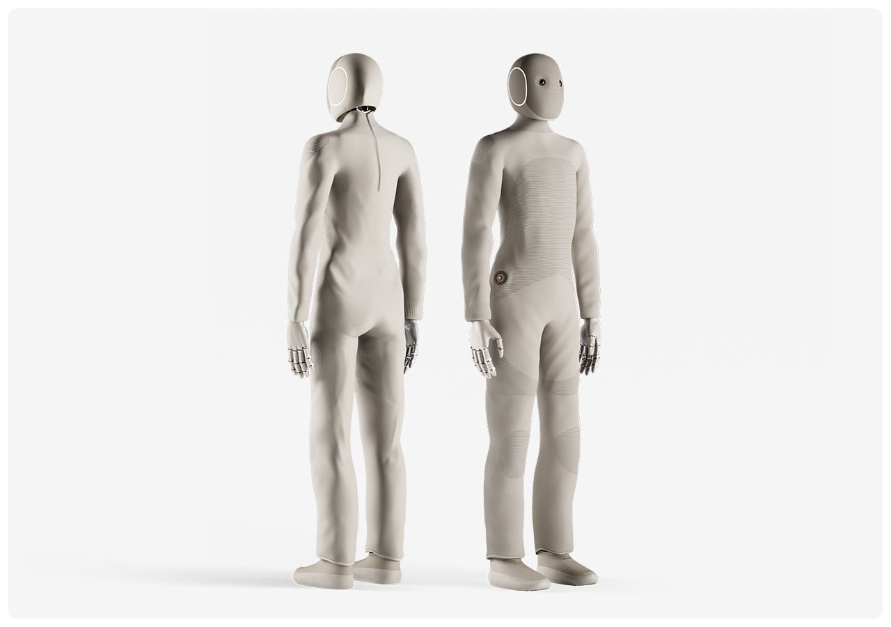 1X Neo Robot 3D Model for Element 3D & Cinema 4D by Abdelrahman_El-masry