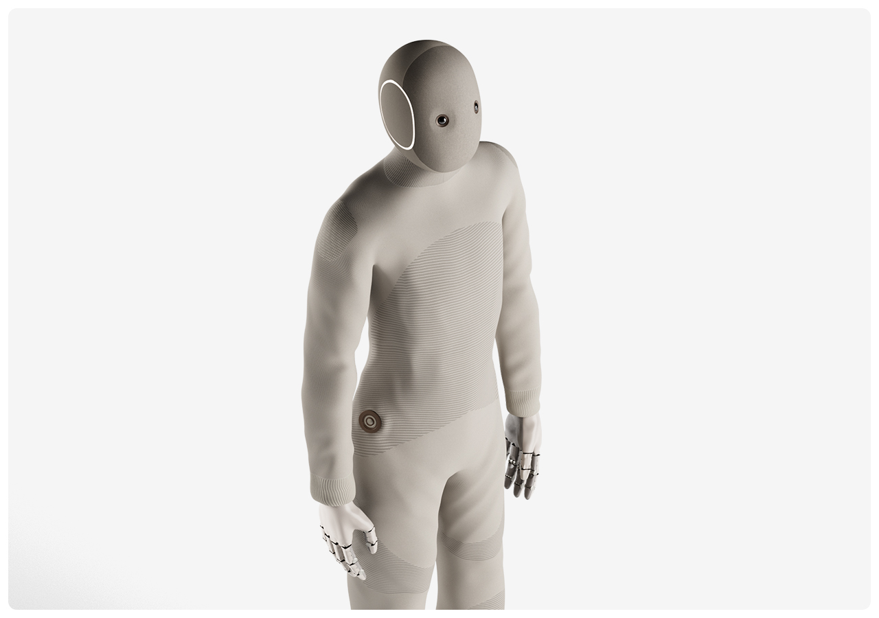 1X Neo Robot 3D Model for Element 3D & Cinema 4D by Abdelrahman_El-masry