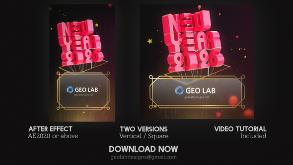 New Year Eve 2026 l New Year Celebrations Openers template preview