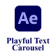 Playful Text Carousel Playful Text Carousel - VideoHive Item for Sale