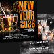 New Year Party Flyer Bundle 