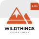 Wildthings - Hiking and Trekking PowerPoint template 